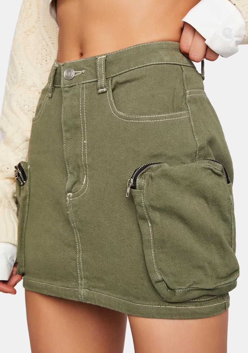 All You Got Mini Skirt sold by Dolls Kill