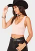 Sienna Follow My Lead Crop Tank sold by Dolls Kill