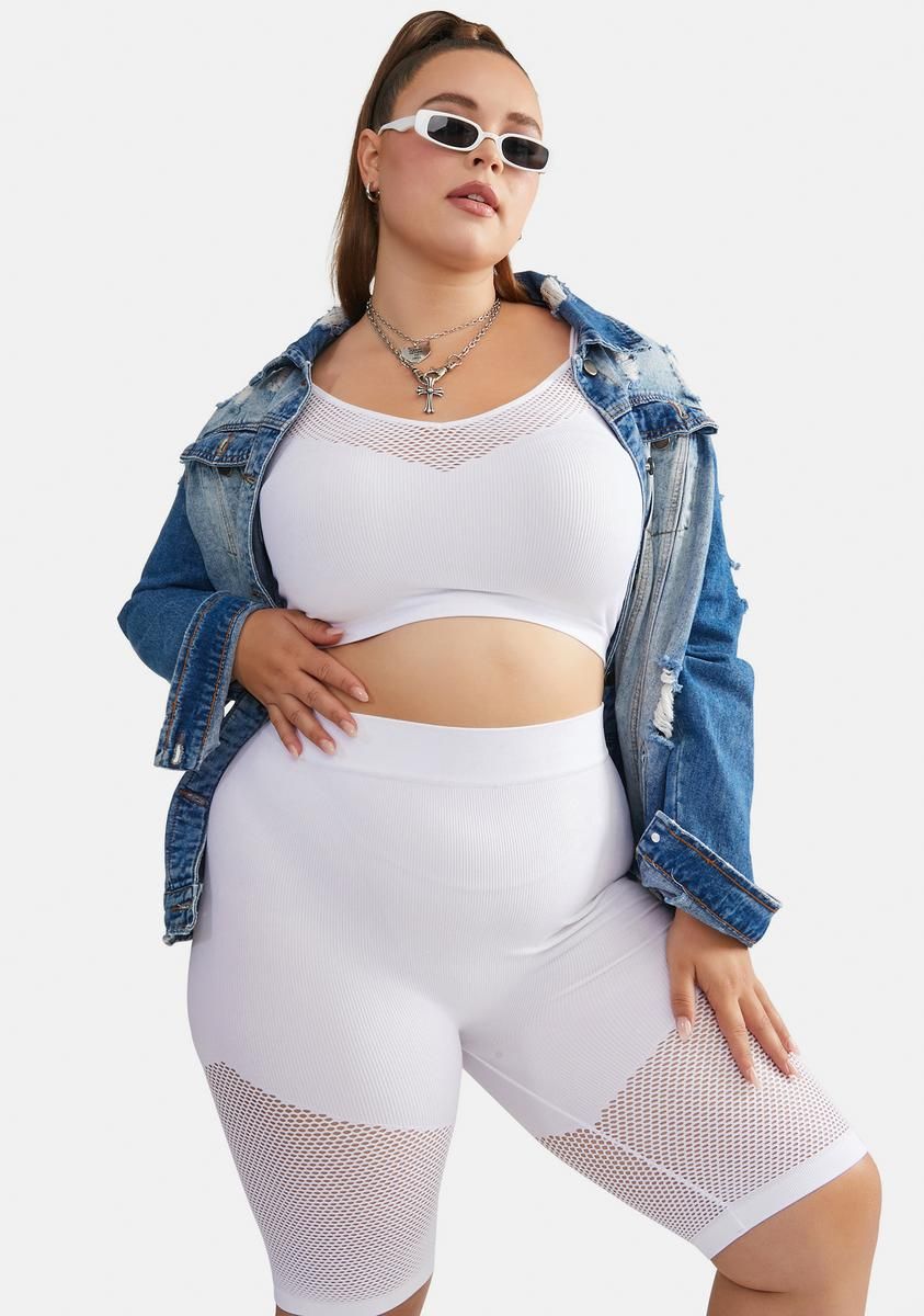 Plus Angel And She Knows It Crop Tank sold by Dolls Kill product image thumbnail 2