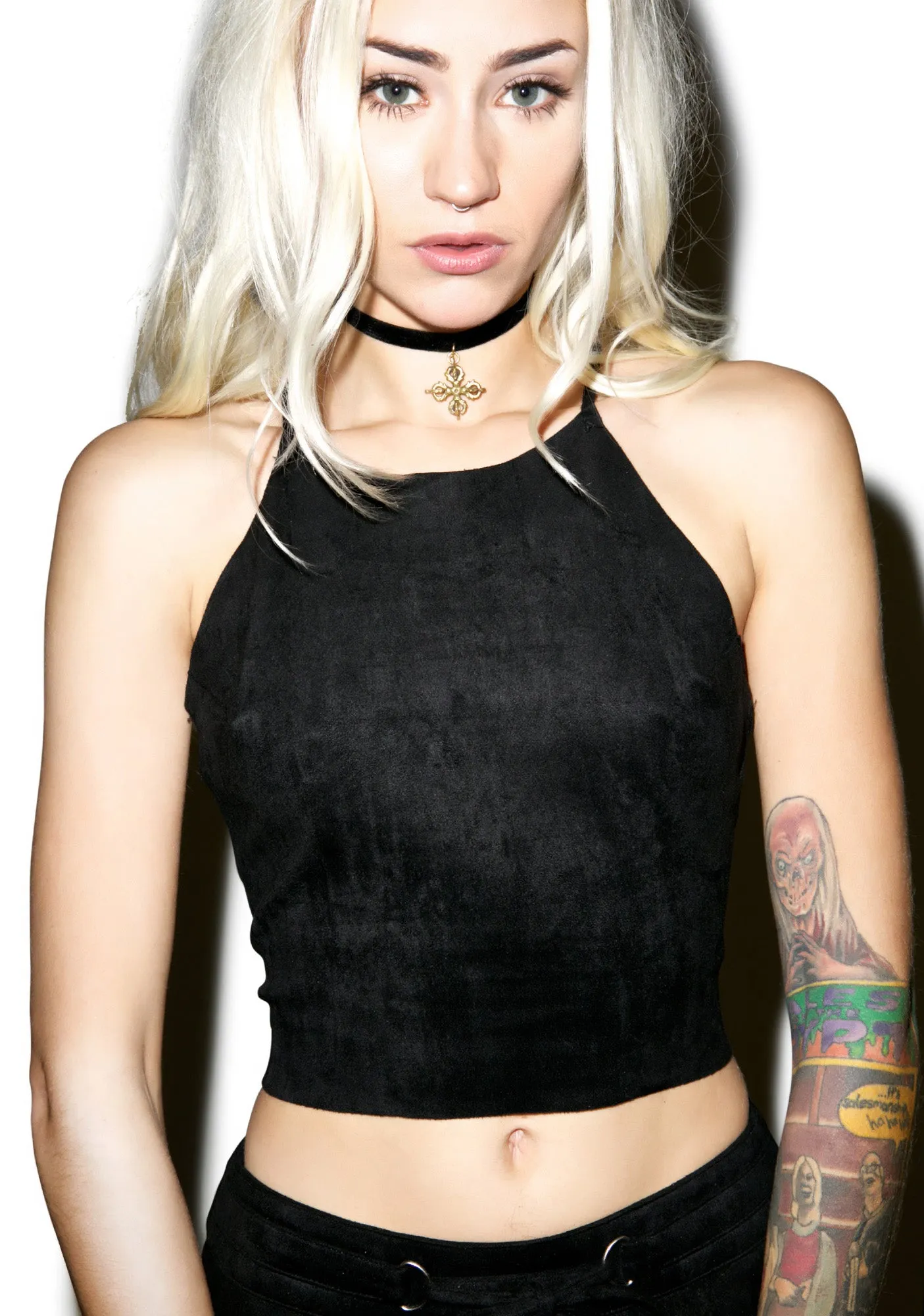 Thru The Night Lace Up Top sold by Dolls Kill product image thumbnail 4