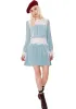 Beatrix Velvet Lace Mini Dress sold by Dolls Kill