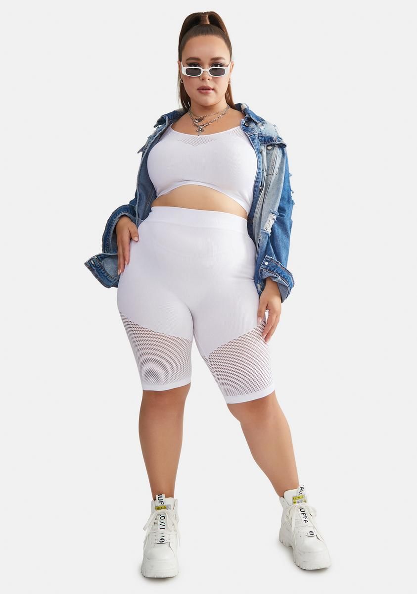 Plus Angel And She Knows It Crop Tank sold by Dolls Kill product image thumbnail 3