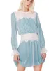 Beatrix Velvet Lace Mini Dress sold by Dolls Kill