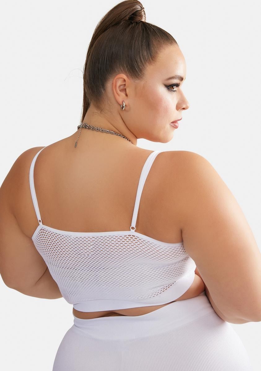 Plus Angel And She Knows It Crop Tank sold by Dolls Kill product image thumbnail 4