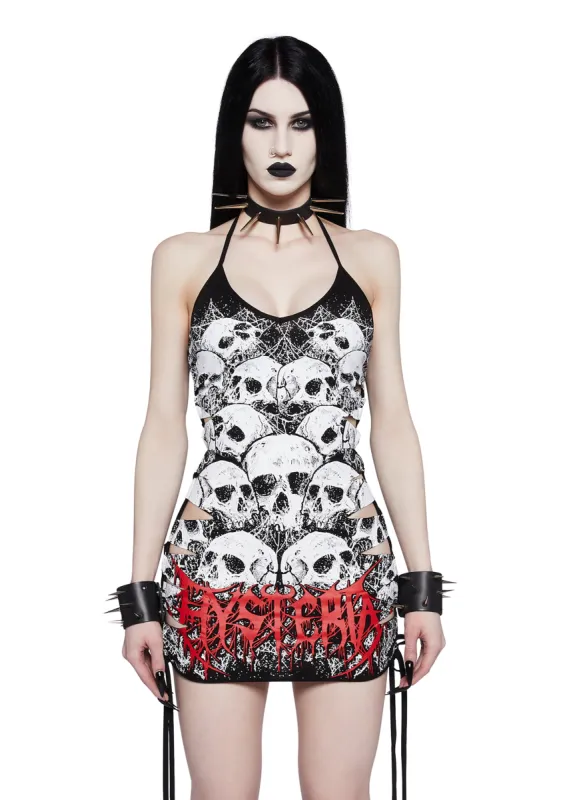 Rocking Hysteria Mini Dress sold by Dolls Kill