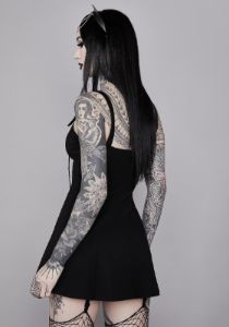Mortal Maven Mini Dress sold by Dolls Kill