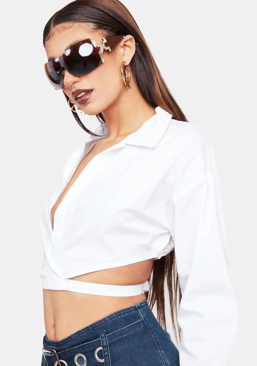 All Caught Up Crop Top sold by Dolls Kill product image thumbnail 2