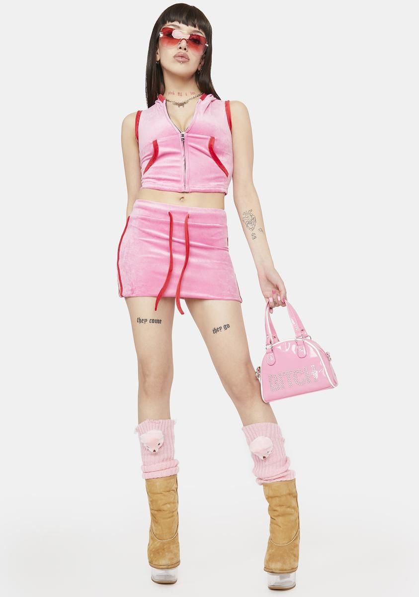 Boardwalk Baddie Skirt Set sold by Dolls Kill product image thumbnail 5