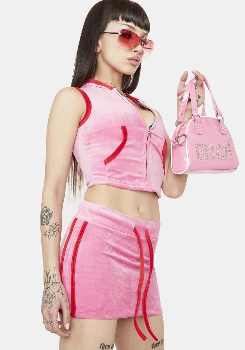 Boardwalk Baddie Skirt Set sold by Dolls Kill product image thumbnail 2