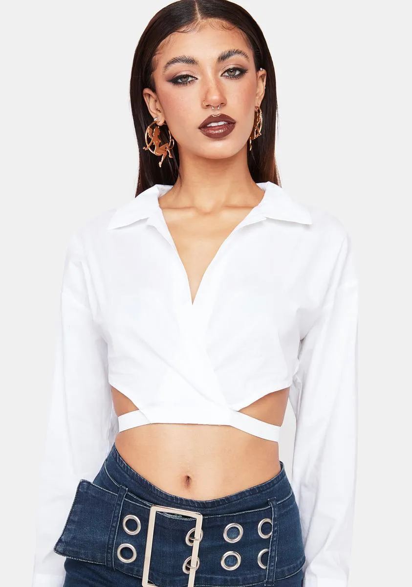 All Caught Up Crop Top sold by Dolls Kill