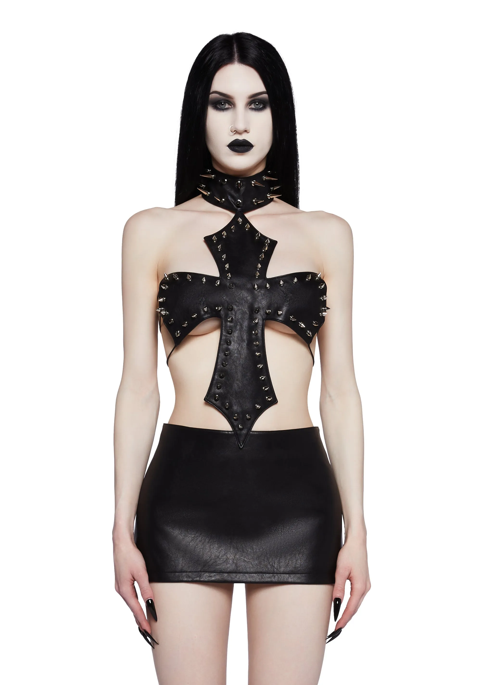 Stolen Omens Mini Dress sold by Dolls Kill