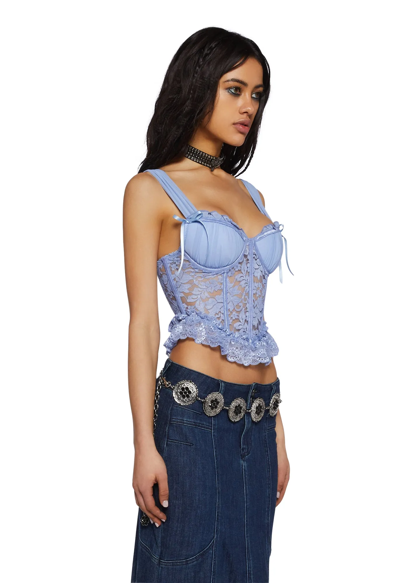 Victorian Vows Corset Top sold by Dolls Kill product image thumbnail 3