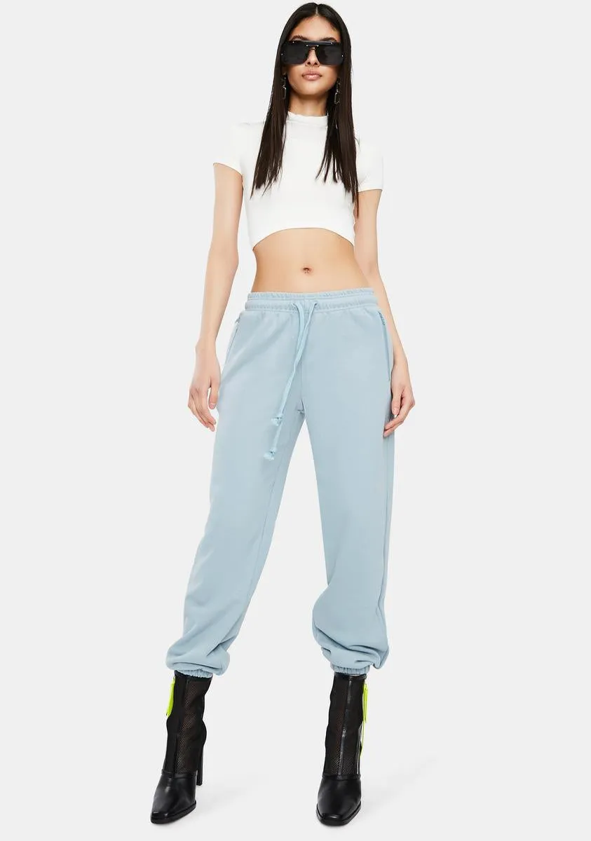 Blue Alessia Sweatpants sold by Dolls Kill product image thumbnail 3