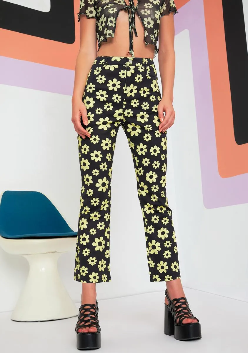 Everybody's Talkin' Printed Pants sold by Dolls Kill