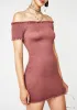 Sweet Spot Off The Shoulder Dress sold by Dolls Kill