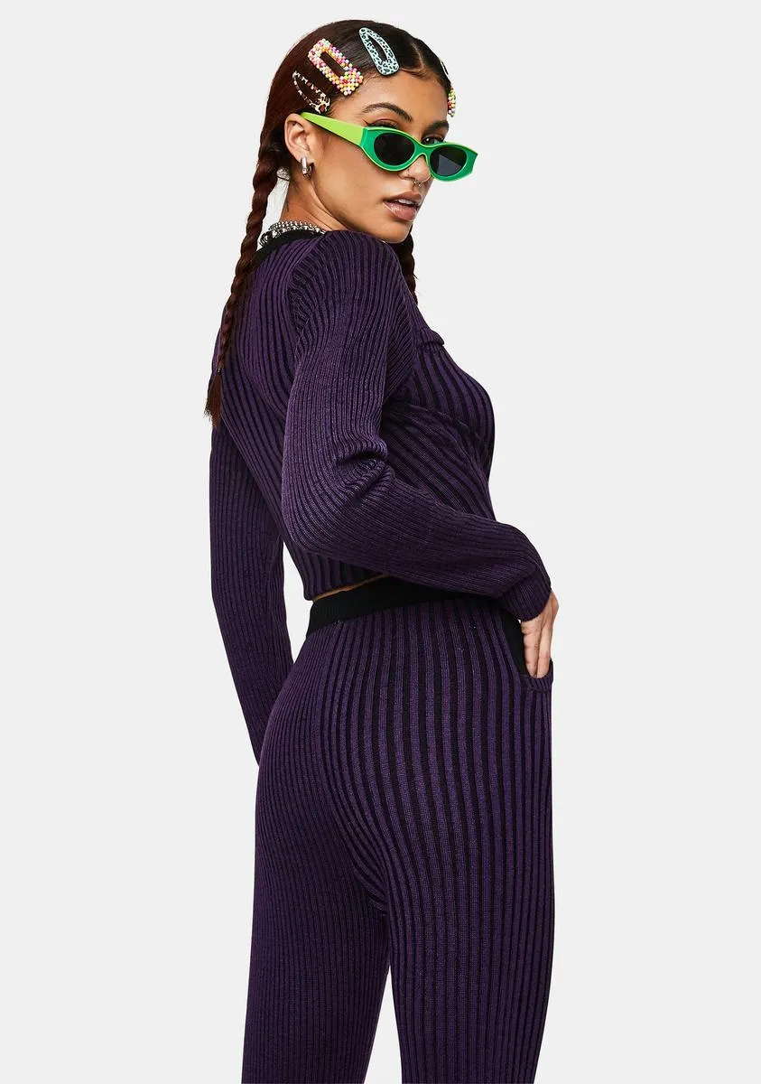 Breach Striped Crop Top sold by Dolls Kill product image thumbnail 4