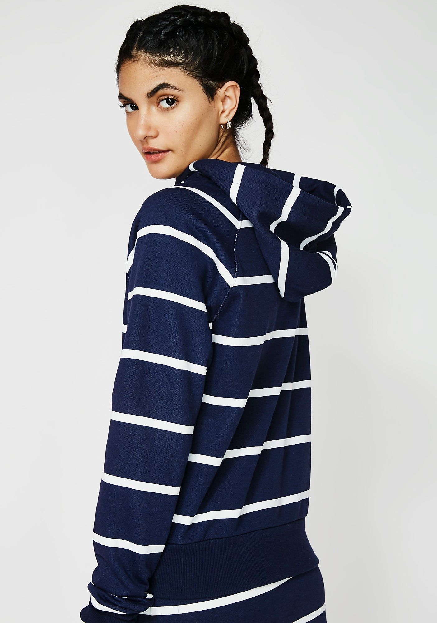 Tempest Stripe Hoodie sold by Dolls Kill product image thumbnail 4