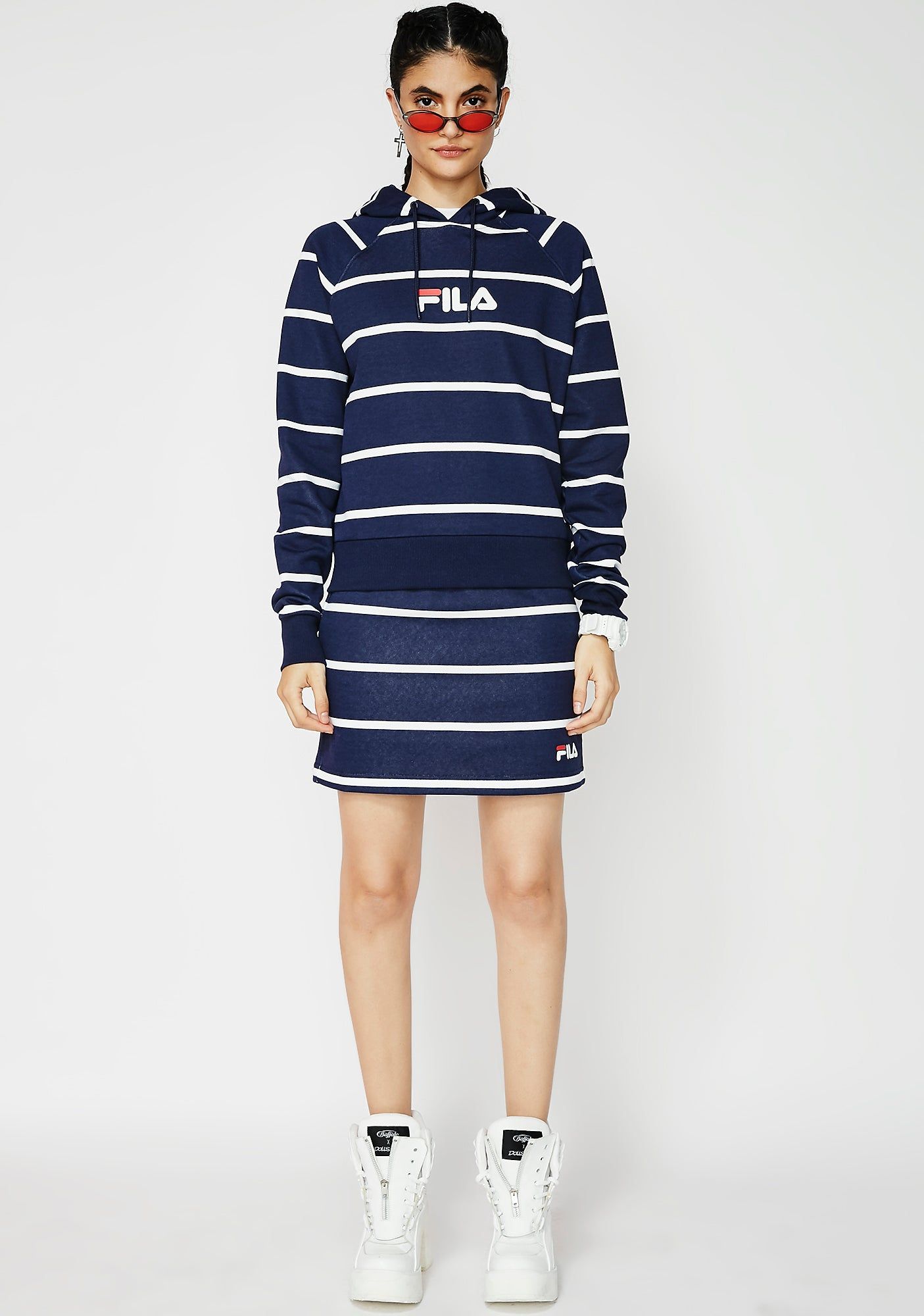 Tempest Stripe Hoodie sold by Dolls Kill product image thumbnail 5