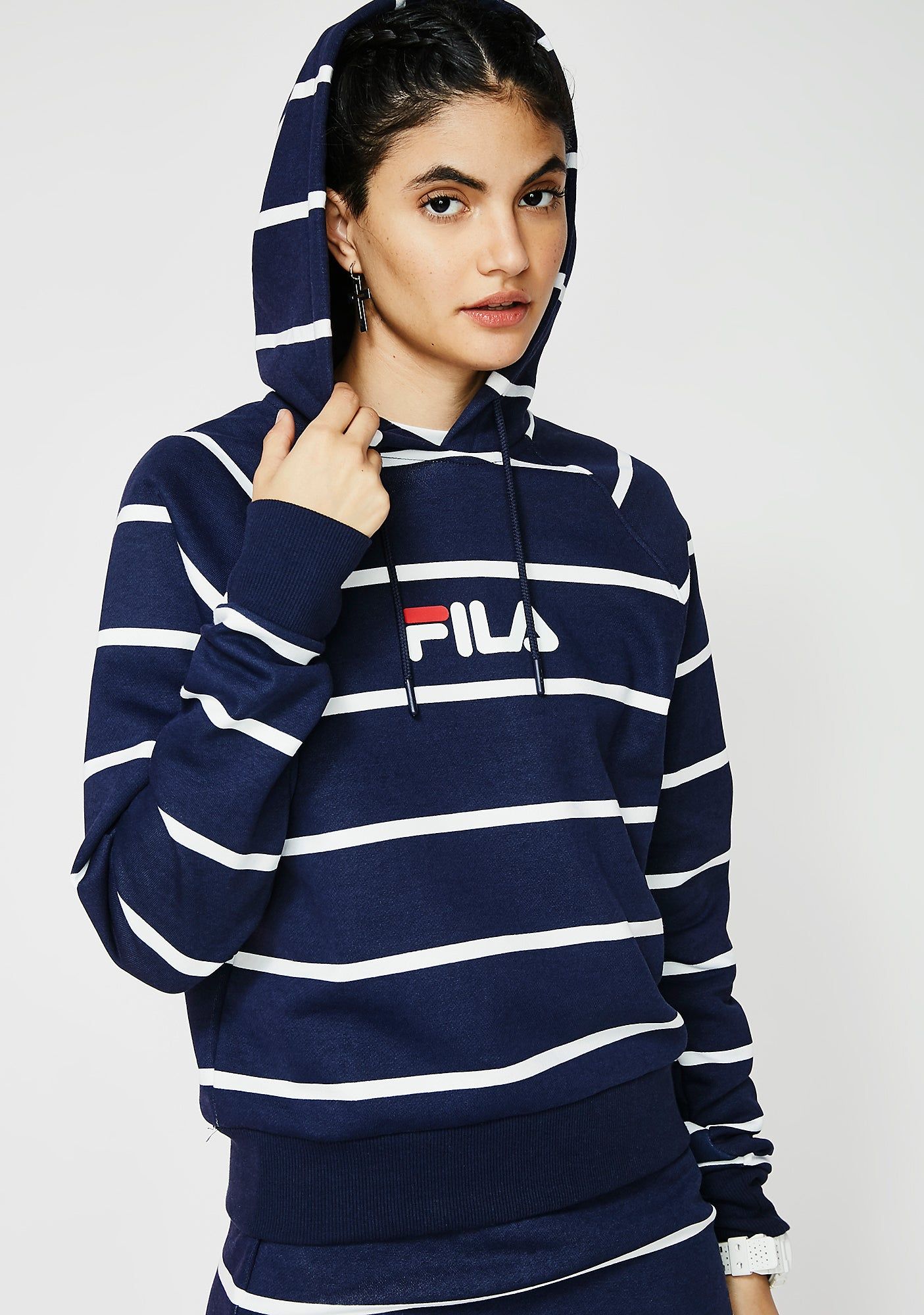 Tempest Stripe Hoodie sold by Dolls Kill product image thumbnail 2