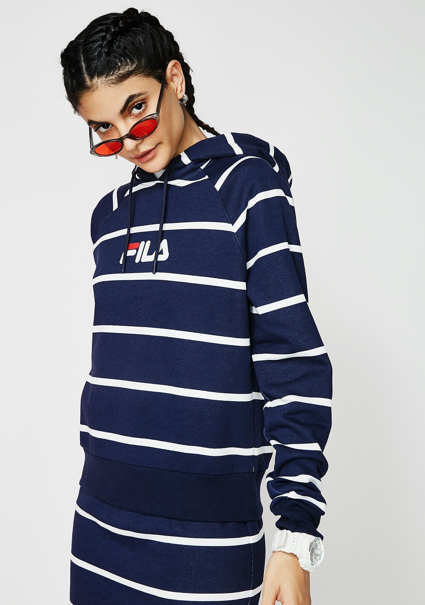 Tempest Stripe Hoodie sold by Dolls Kill product image thumbnail 3