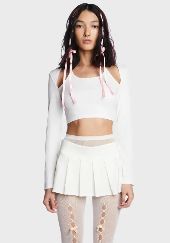 Social Grace Long Sleeve Top sold by Dolls Kill