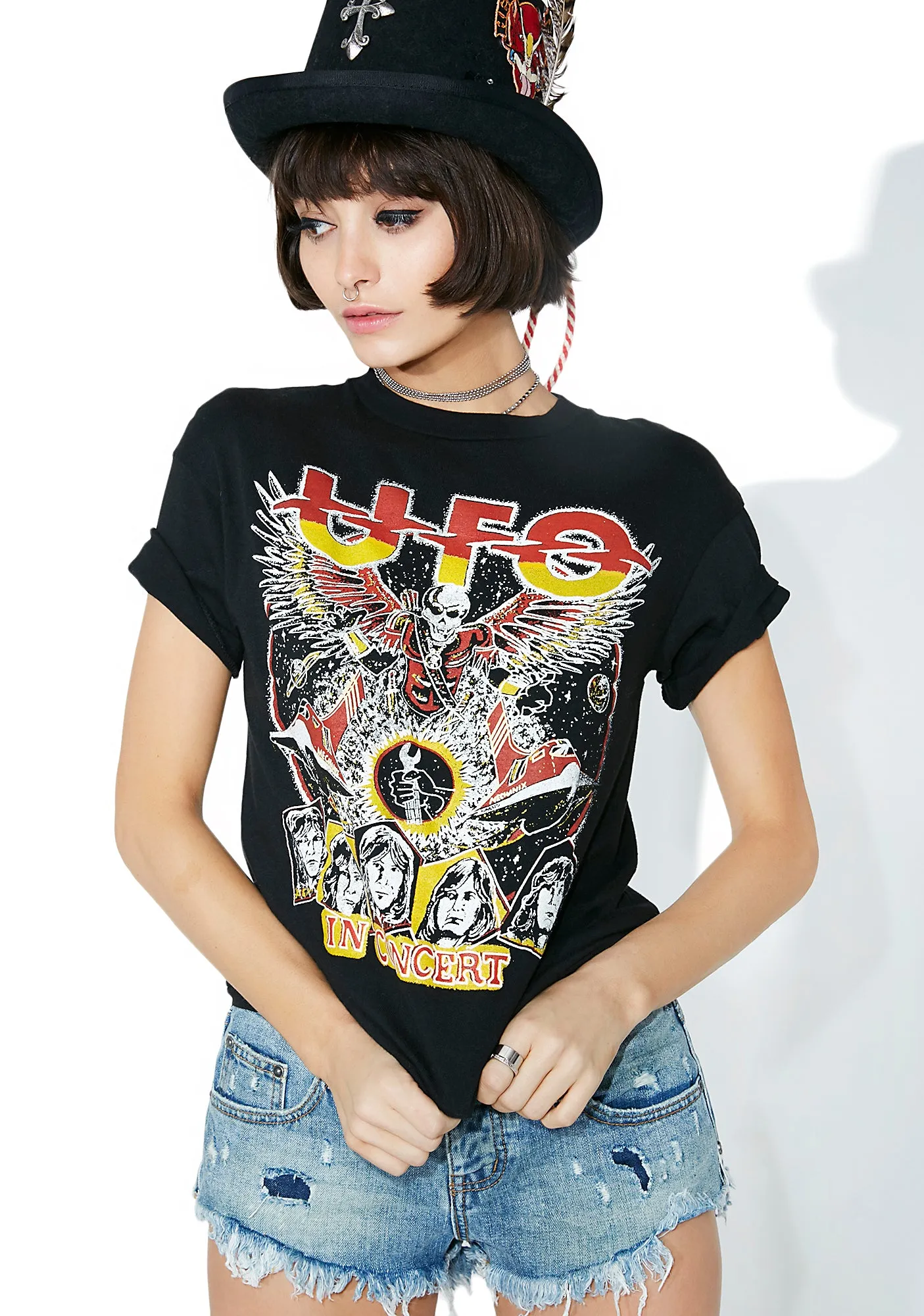 Vintage UFO Band Tee sold by Dolls Kill