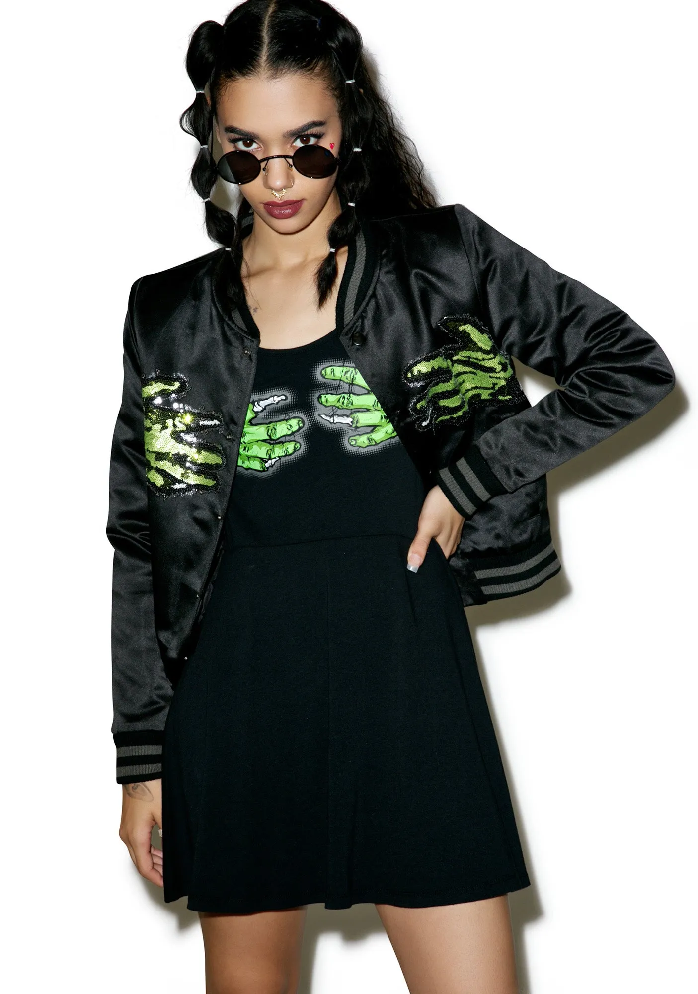 Second Base Dress sold by Dolls Kill product image thumbnail 3