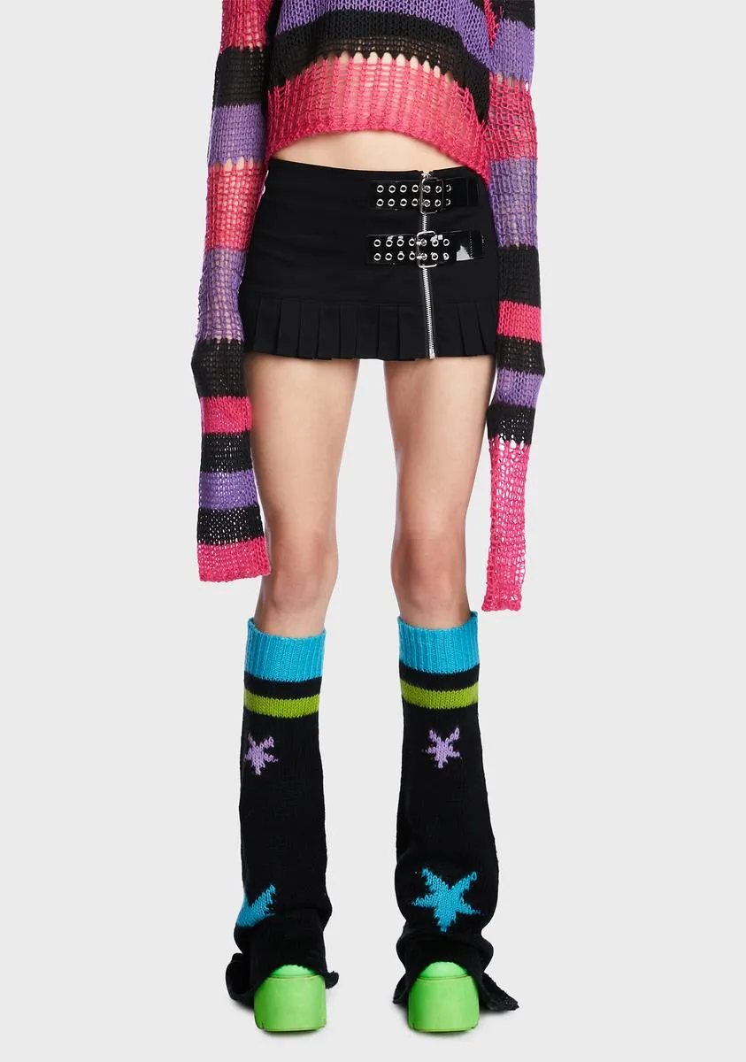 Roaming Free Micro Mini Skirt sold by Dolls Kill