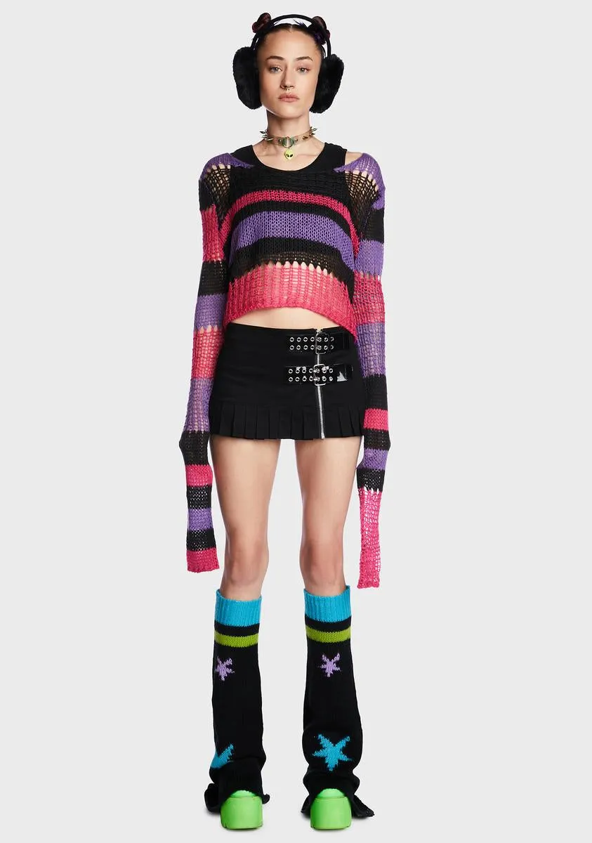 Roaming Free Micro Mini Skirt sold by Dolls Kill product image thumbnail 3