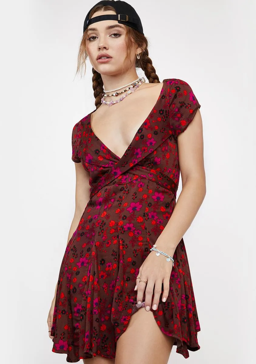 It Takes Two Wrap Dress sold by Dolls Kill