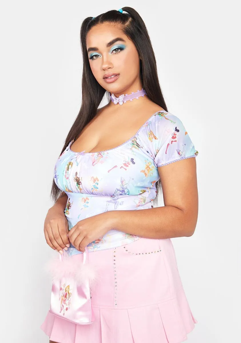 Plus Feels Like Magic Mesh Top sold by Dolls Kill product image thumbnail 2