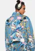 Anime Print Denim Jacket sold by Dolls Kill
