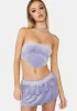 Lavender Can't Even Skirt Set sold by Dolls Kill