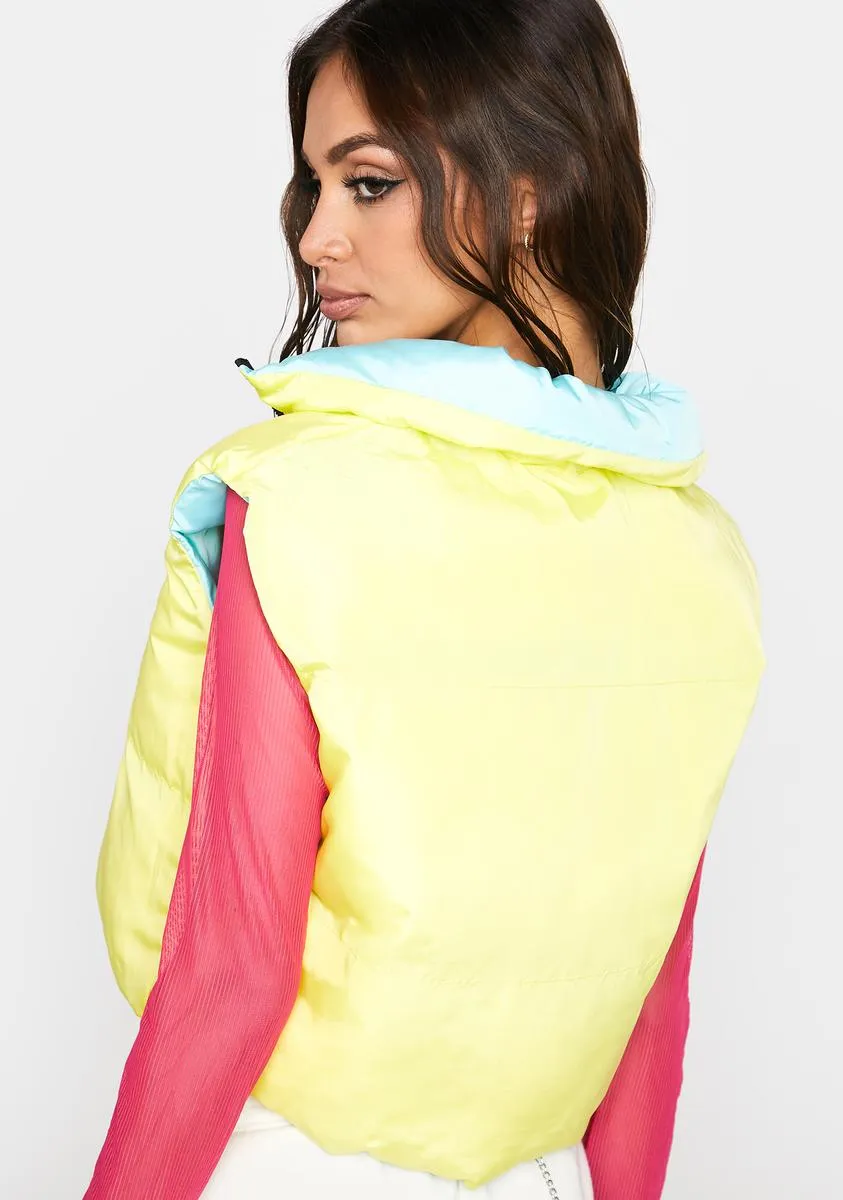 Groovy Feel The Chill Reversible Vest sold by Dolls Kill product image thumbnail 4