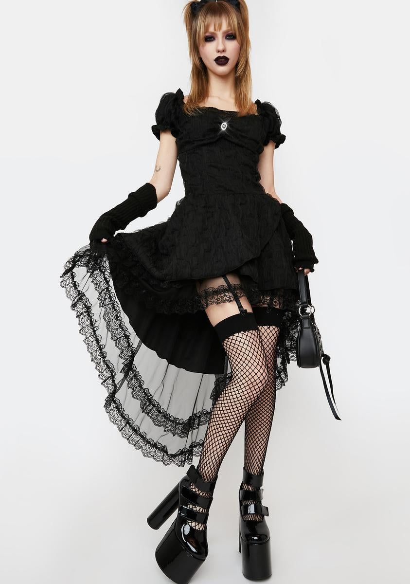 High Low Corset Dress sold by Dolls Kill product image thumbnail 3