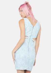 Sky VIP Access Sequin Mini Dress sold by Dolls Kill
