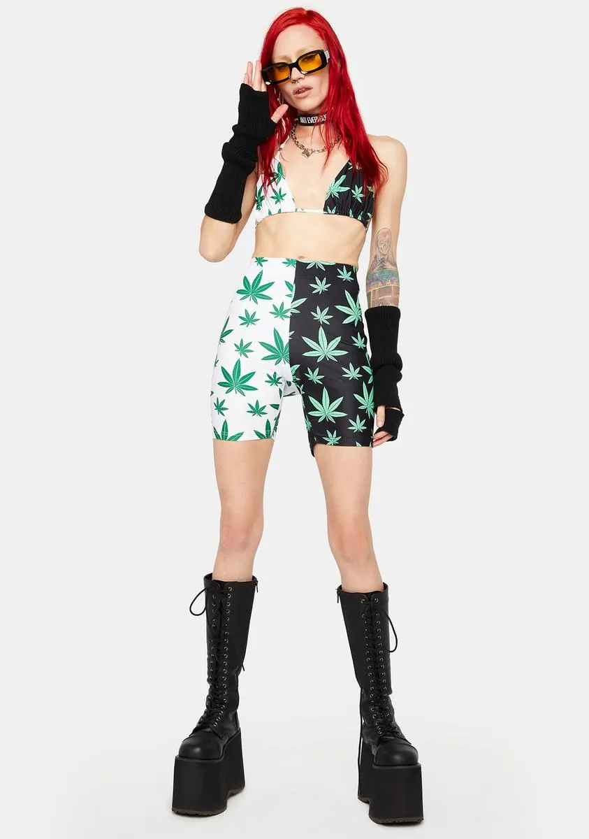 Half 420 Bra Top sold by Dolls Kill product image thumbnail 3