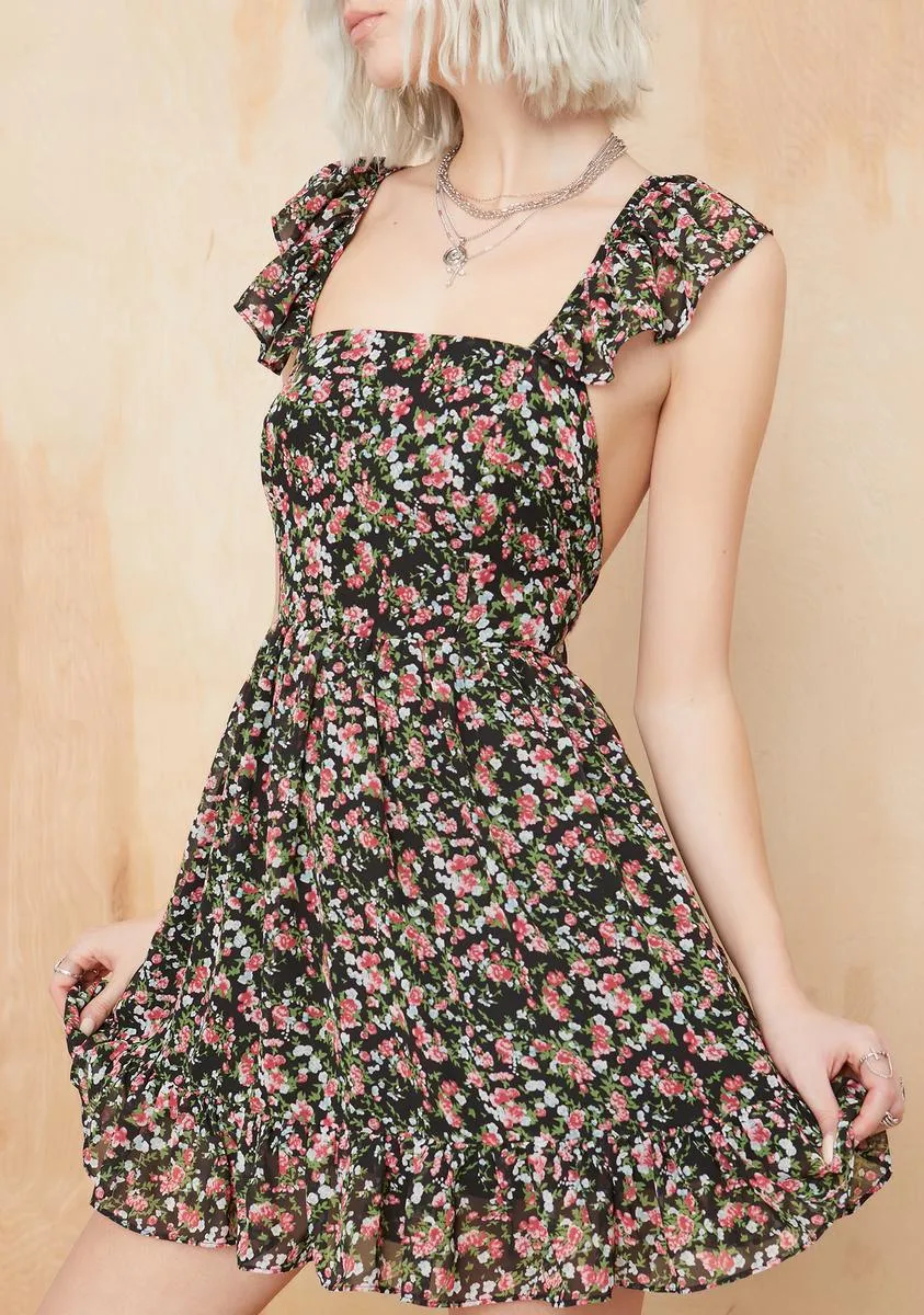 Springtime Sadness Apron Dress sold by Dolls Kill product image thumbnail 4