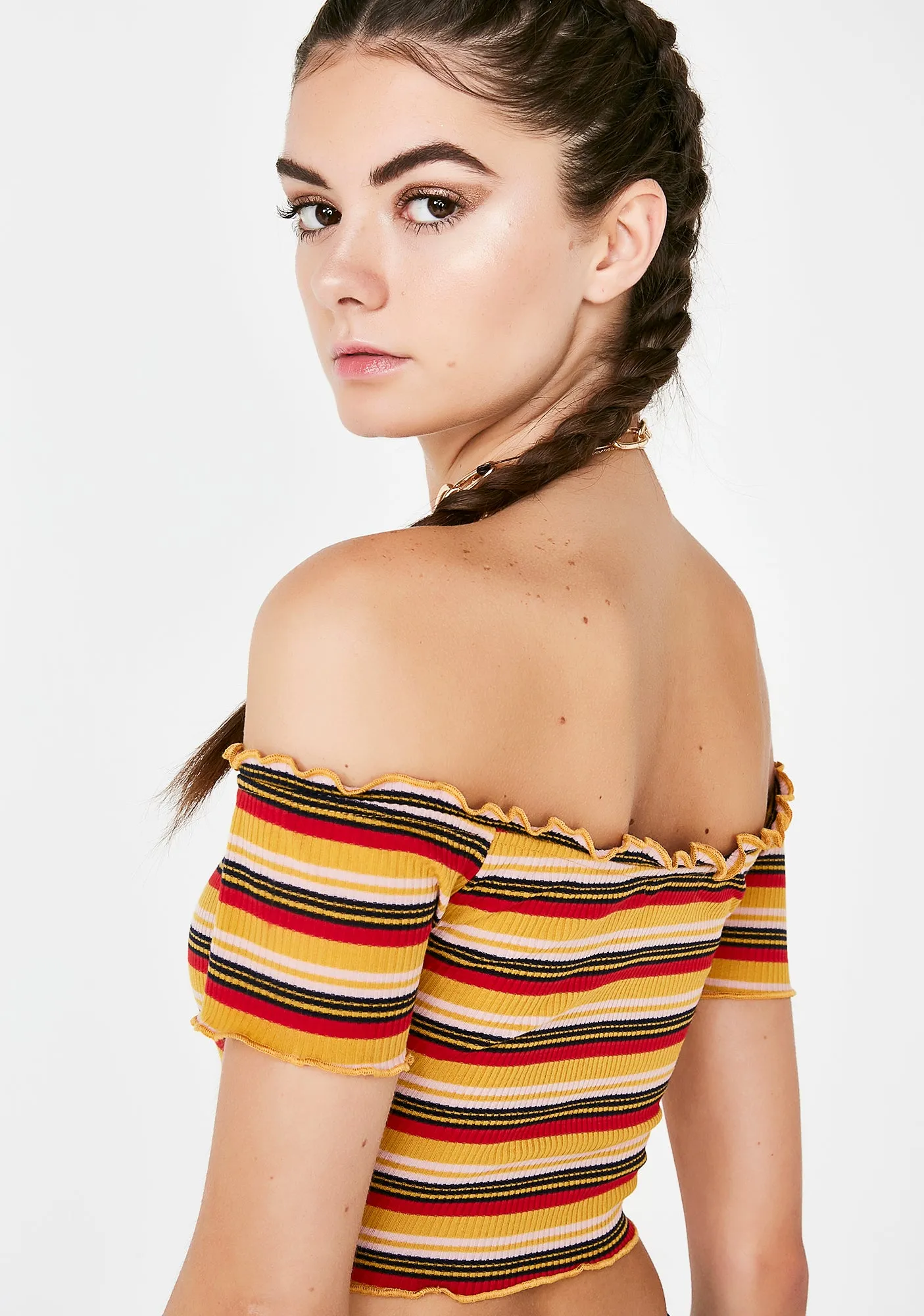 Hard Hitta Crop Top sold by Dolls Kill product image thumbnail 4