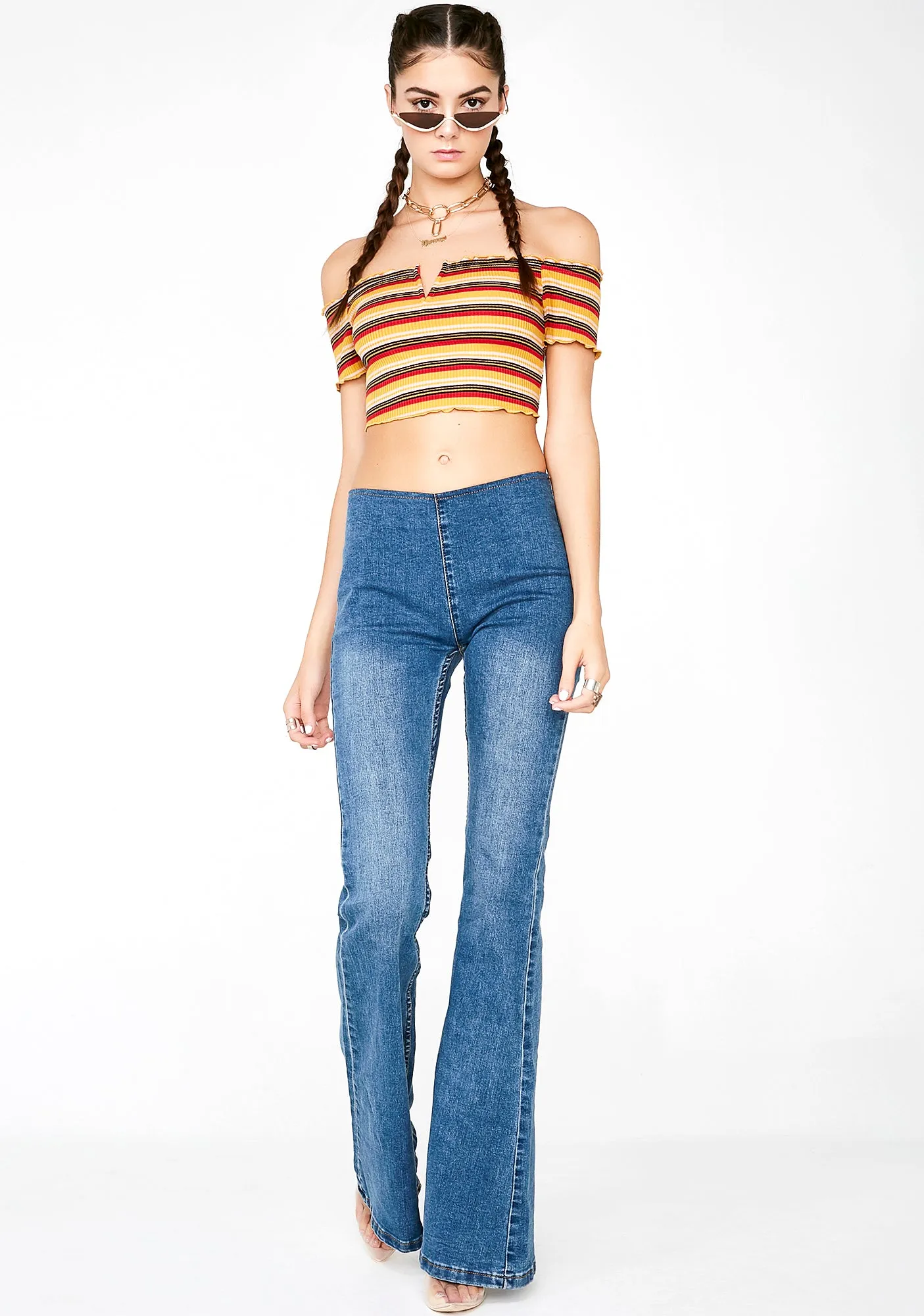 Hard Hitta Crop Top sold by Dolls Kill product image thumbnail 5