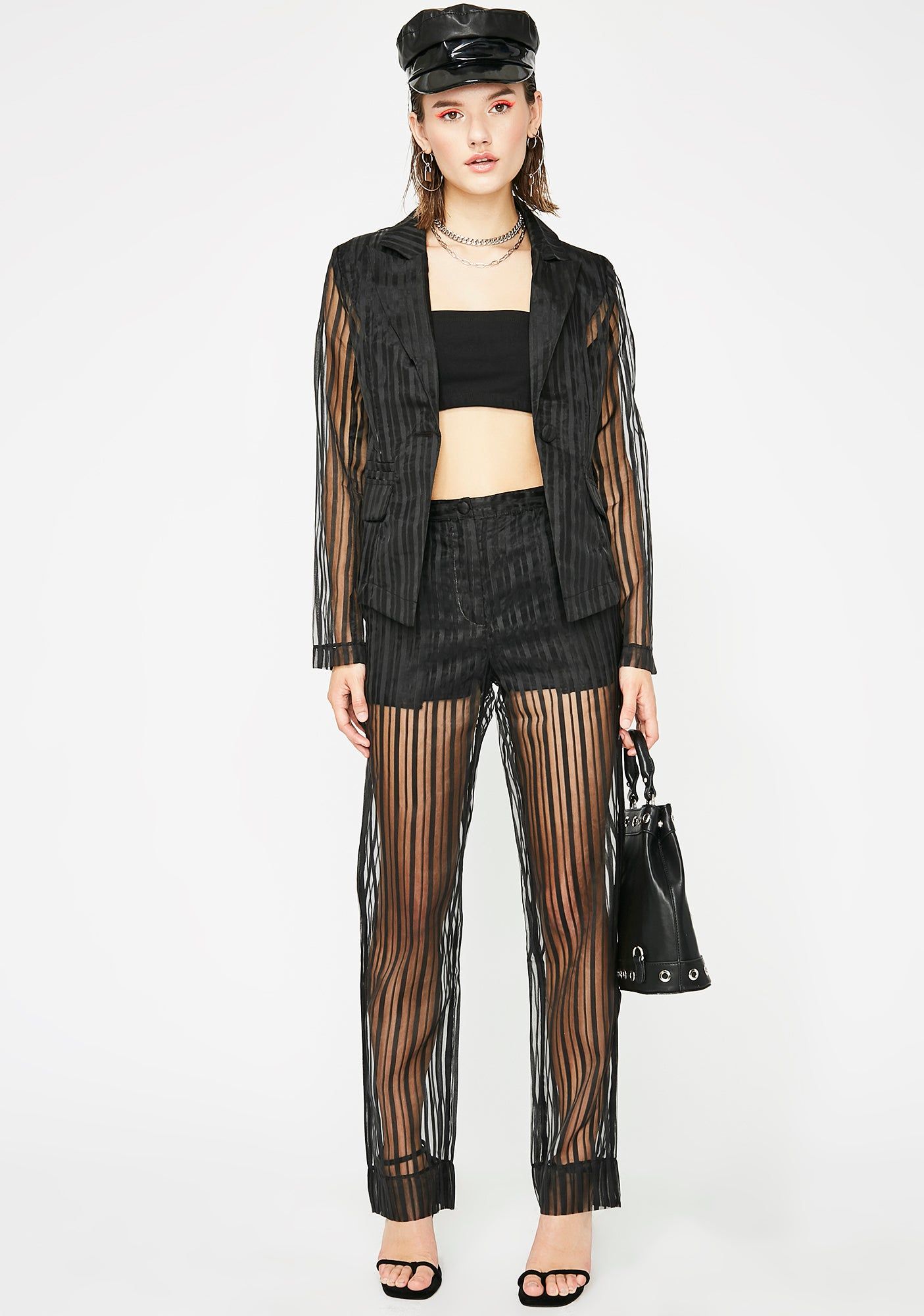 Straight Up Sheer Set sold by Dolls Kill product image thumbnail 3