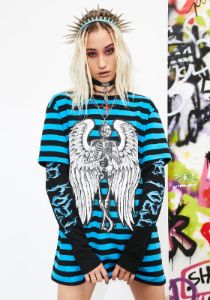 Doomed For Life Layered Graphic Tee sold by Dolls Kill