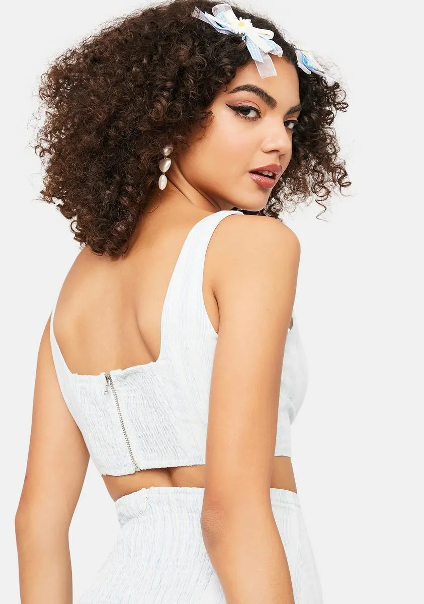 On The Right Track Crop Top sold by Dolls Kill product image thumbnail 4