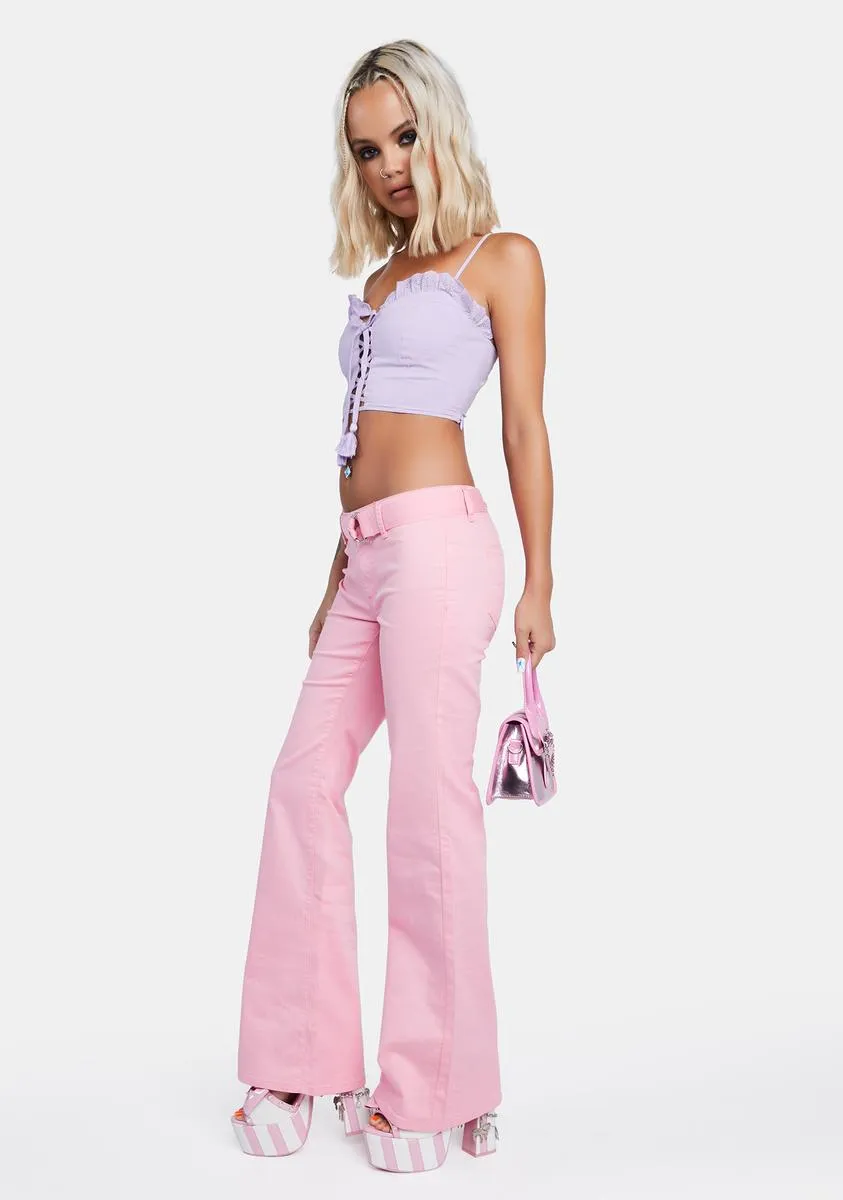 Forget Them Low Rise Pants sold by Dolls Kill product image thumbnail 3