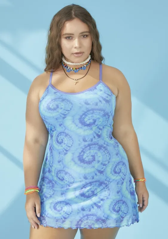 Always Chasin' Mavericks Mesh Dress sold by Dolls Kill