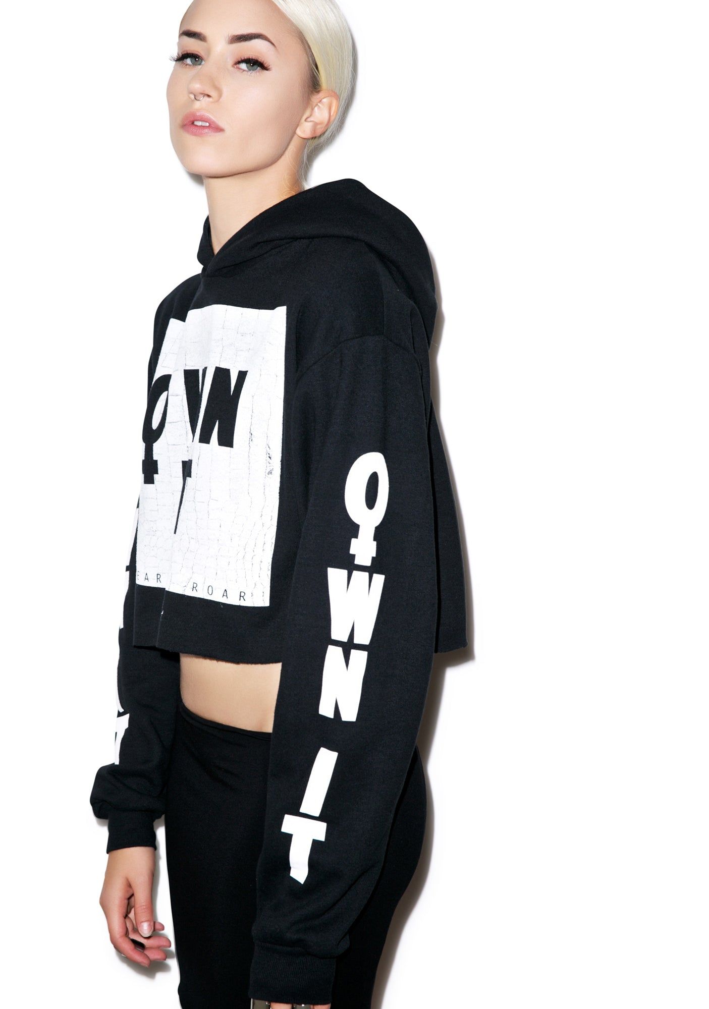 Own It Crop Pullover sold by Dolls Kill product image thumbnail 4