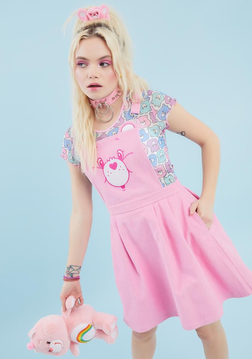 Baby Care-A-Lot Pinafore Dress sold by Dolls Kill