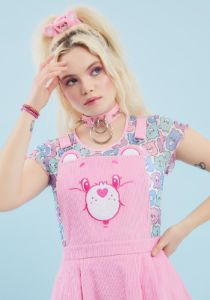 Baby Care-A-Lot Pinafore Dress sold by Dolls Kill