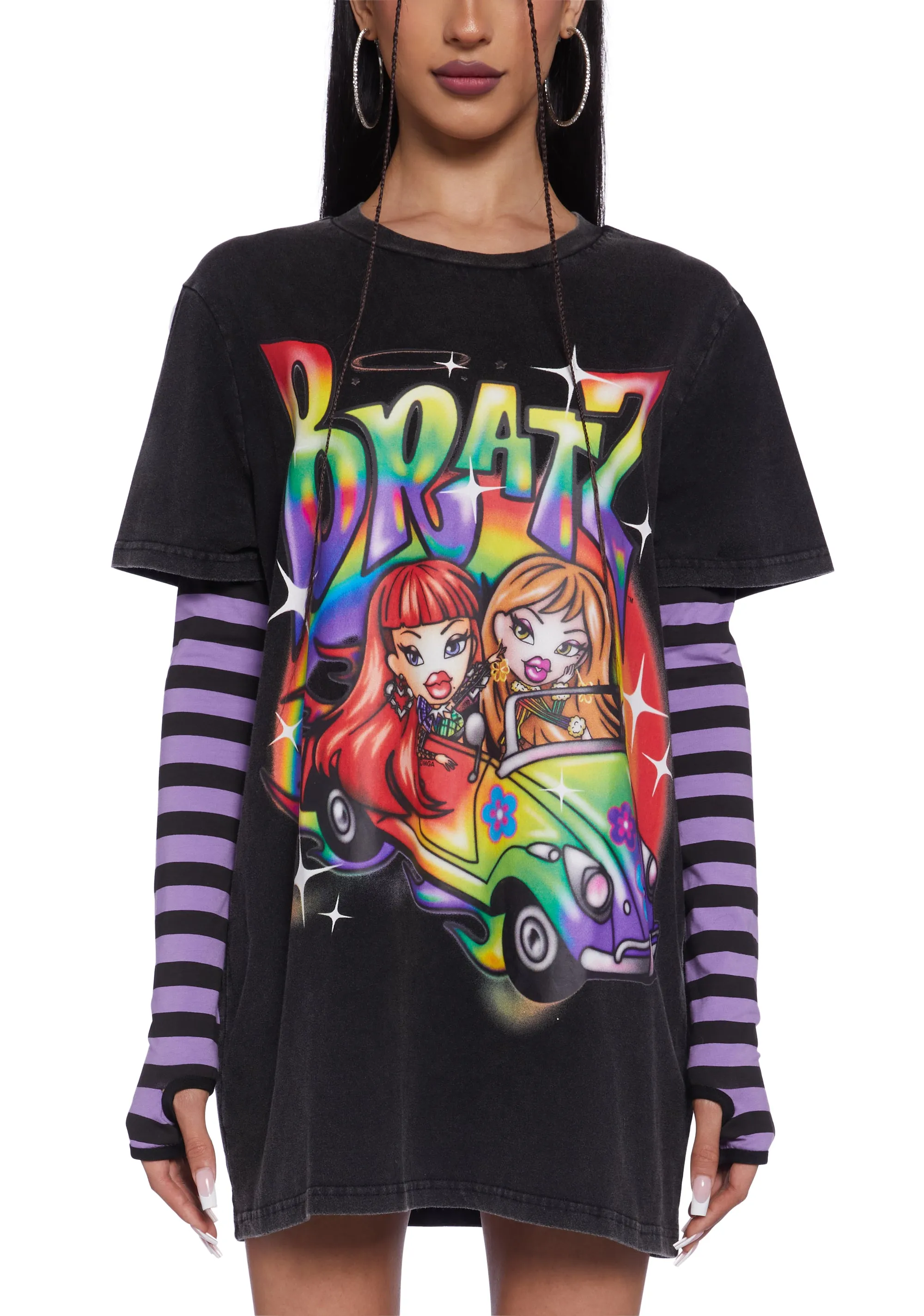 Colorful Days Oversized Tee sold by Dolls Kill product image thumbnail 5