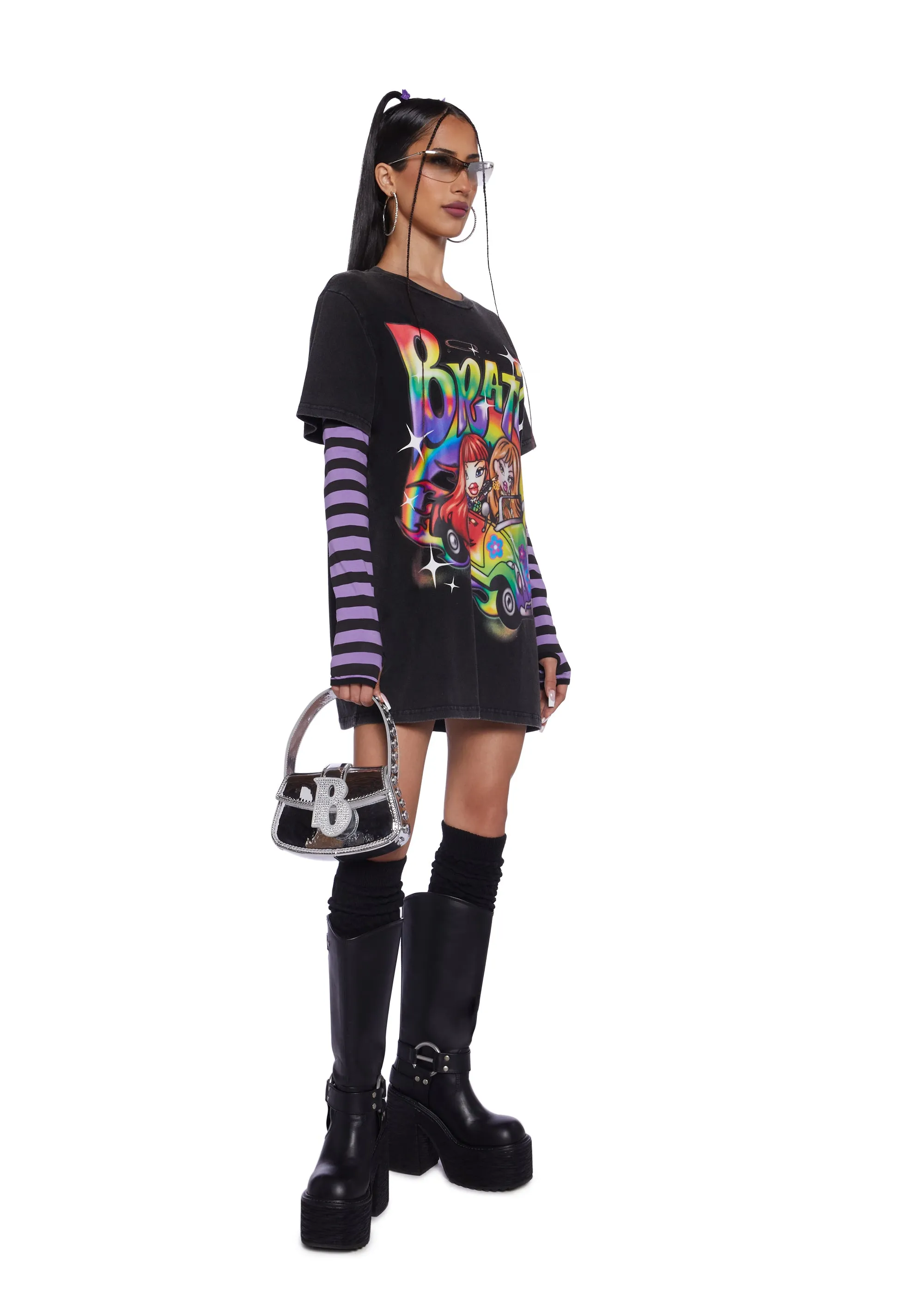Colorful Days Oversized Tee sold by Dolls Kill product image thumbnail 3